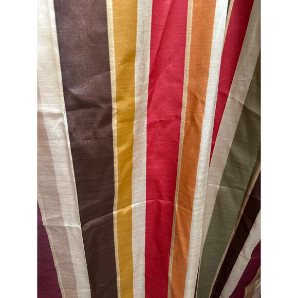 Echo Creative Bath Versital Vertical Stripped Shower Curtain luxury style Read - Picture 6 of 8